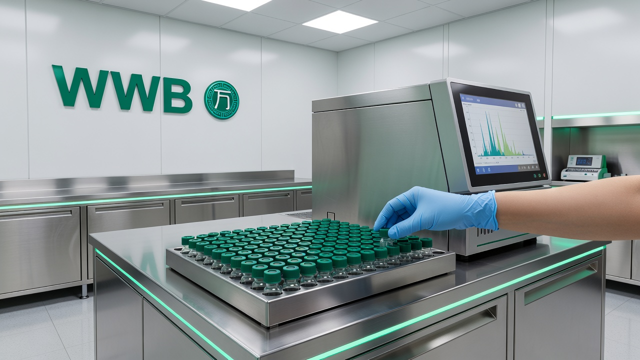WWB HPLC purity testing bench